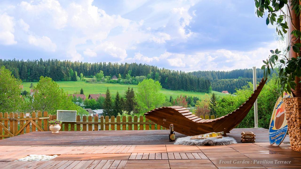 Entire House In Schwarzwald With Mountain View, Private Sauna, Gym, Garden And Terraces Unterkirnach Buitenkant foto