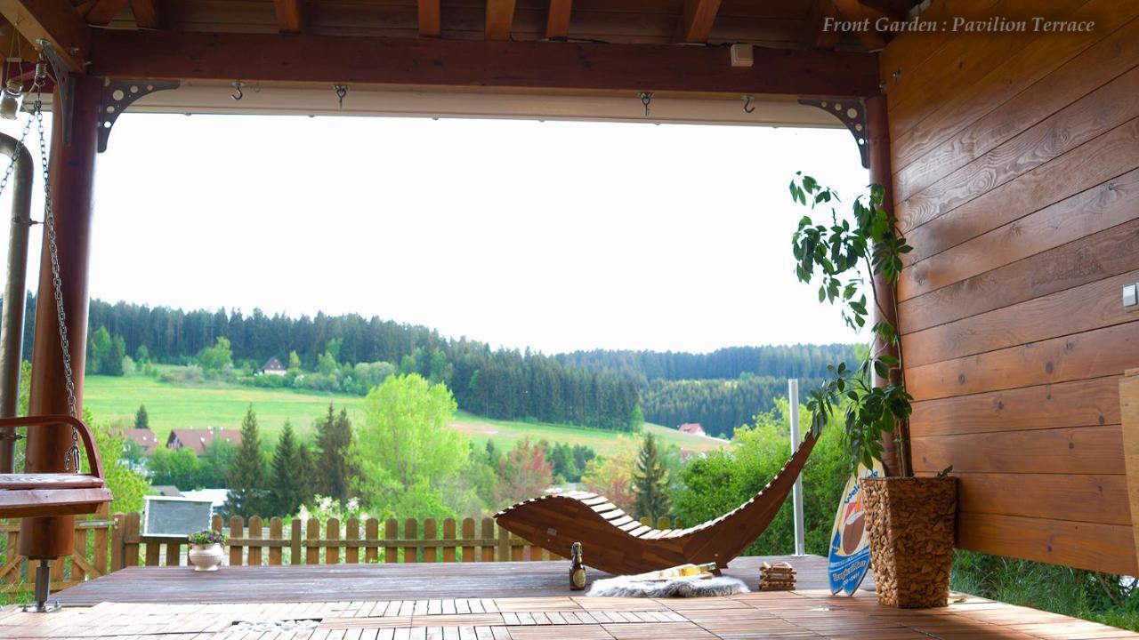 Entire House In Schwarzwald With Mountain View, Private Sauna, Gym, Garden And Terraces Unterkirnach Buitenkant foto