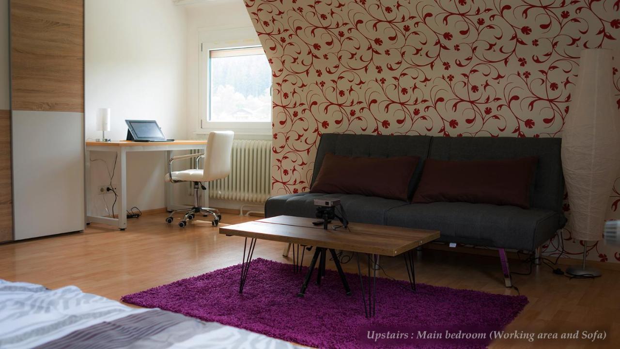 Entire House In Schwarzwald With Mountain View, Private Sauna, Gym, Garden And Terraces Unterkirnach Buitenkant foto